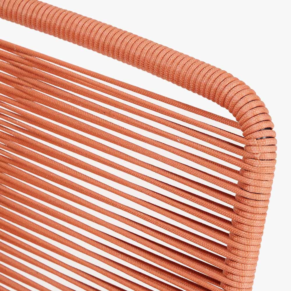 Pang Terracotta 4 Piece Hocker Set.