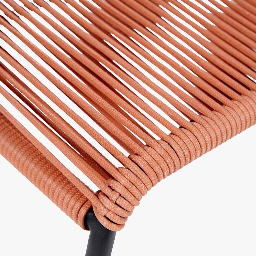 Pang Terracotta 4 Piece Hocker Set.