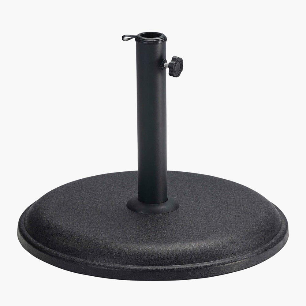 Piemonte Black Concrete 15KG Parasol Base.