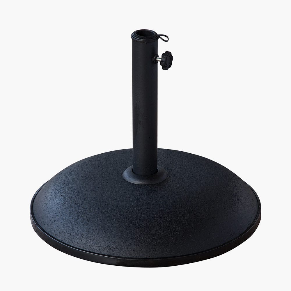 Piemonte Black Concrete 25KG Parasol Base.