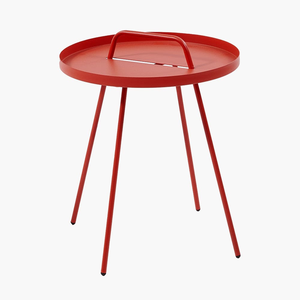 Red Metal Rio Table.