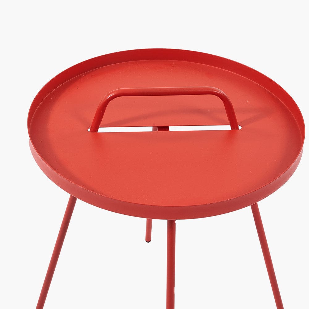 Red Metal Rio Table.