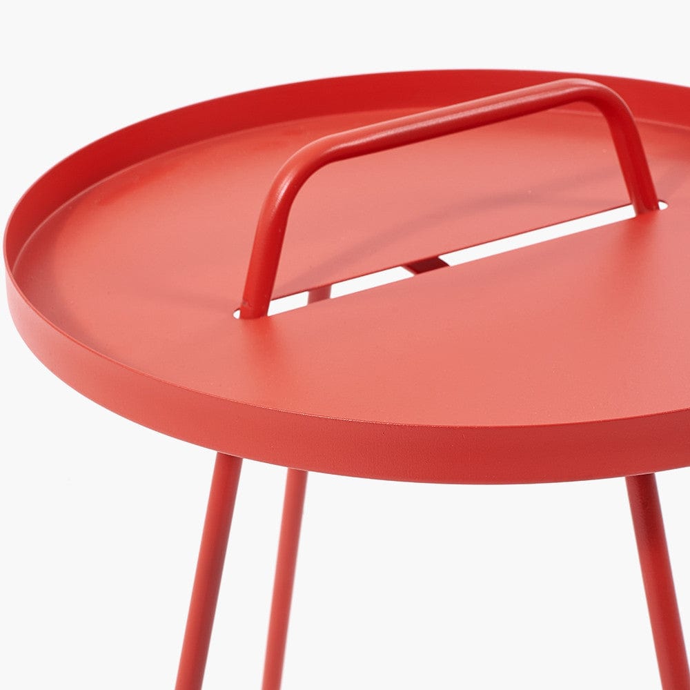 Red Metal Rio Table.