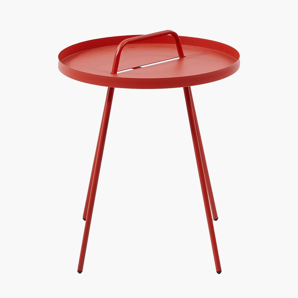 Red Metal Rio Table.
