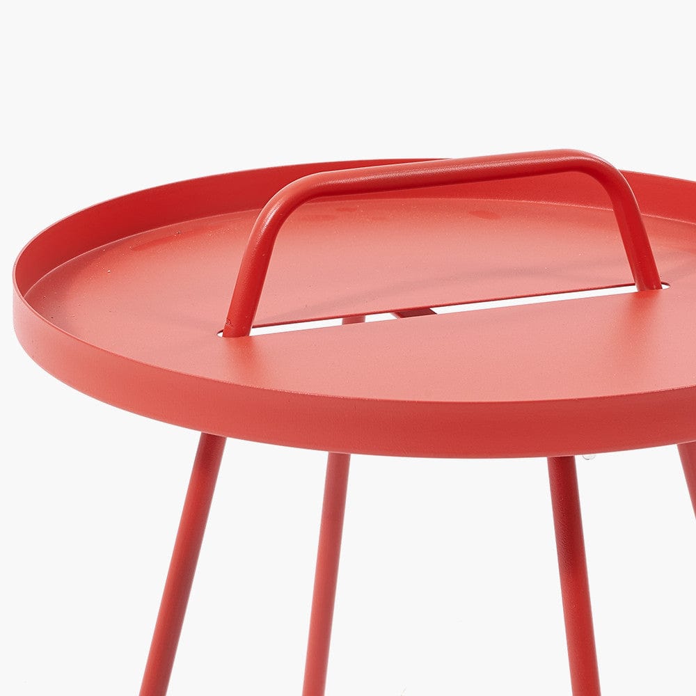 Red Metal Rio Table.