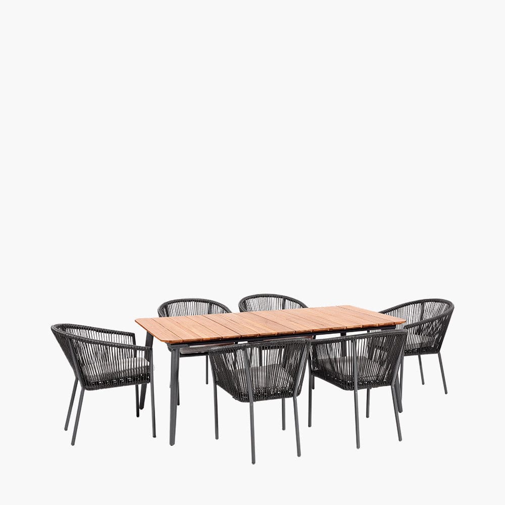 Reims Dining Set Grey.