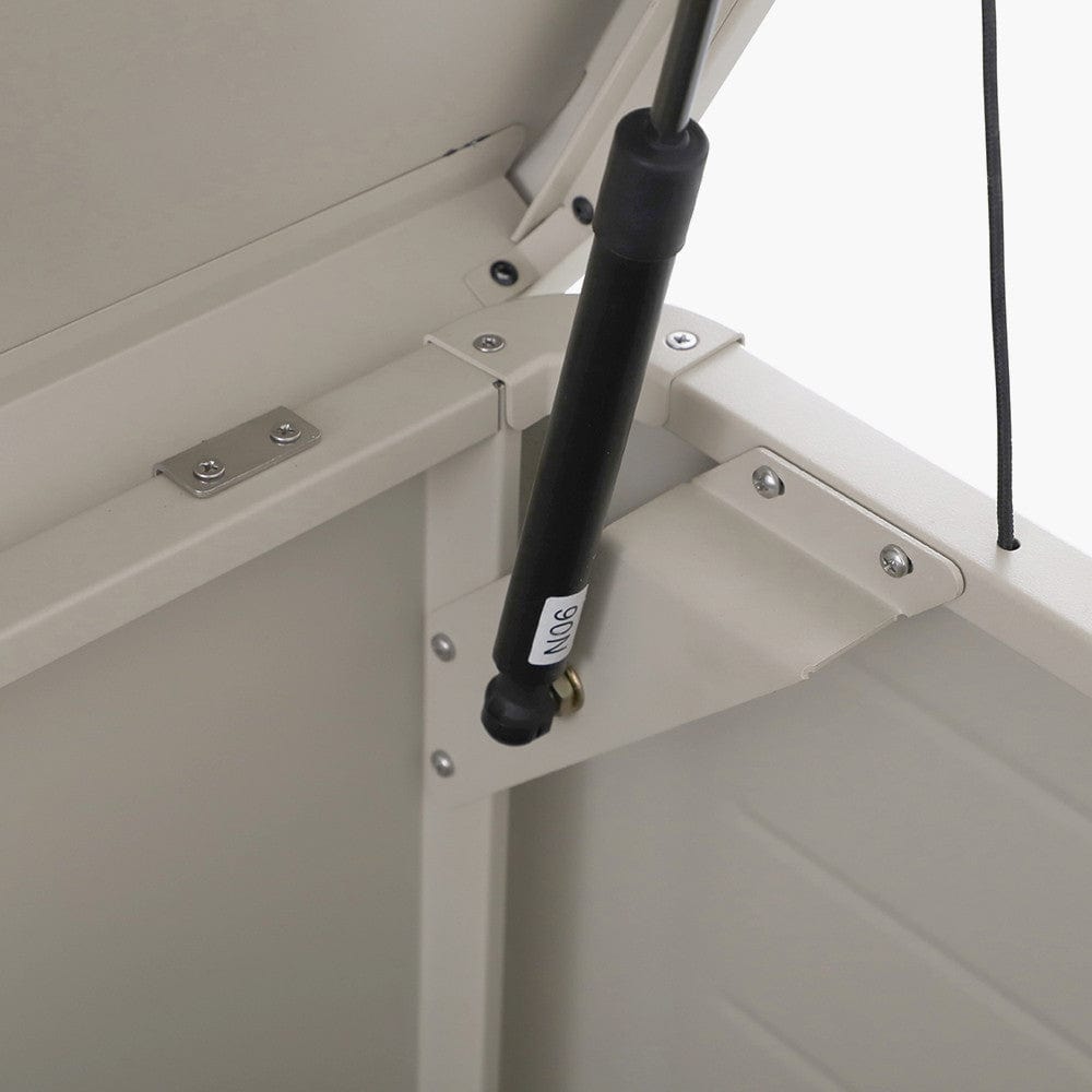 Rhode Island Large Galvanised Steel Cushion Box Pebble.