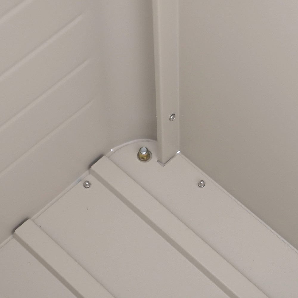 Rhode Island Small Galvanised Steel Cushion Box Pebble.