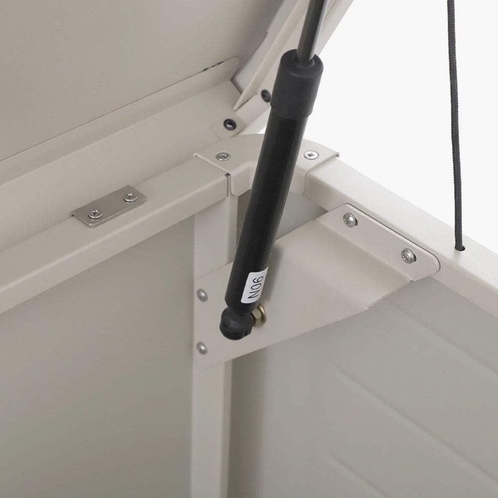 Rhode Island Small Galvanised Steel Cushion Box Pebble.