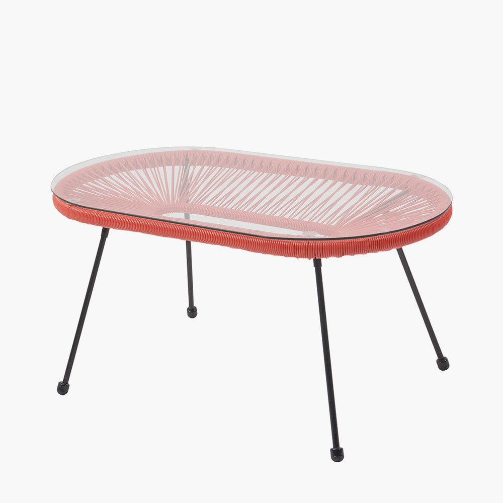 Rio Red Outdoor Seating Set.