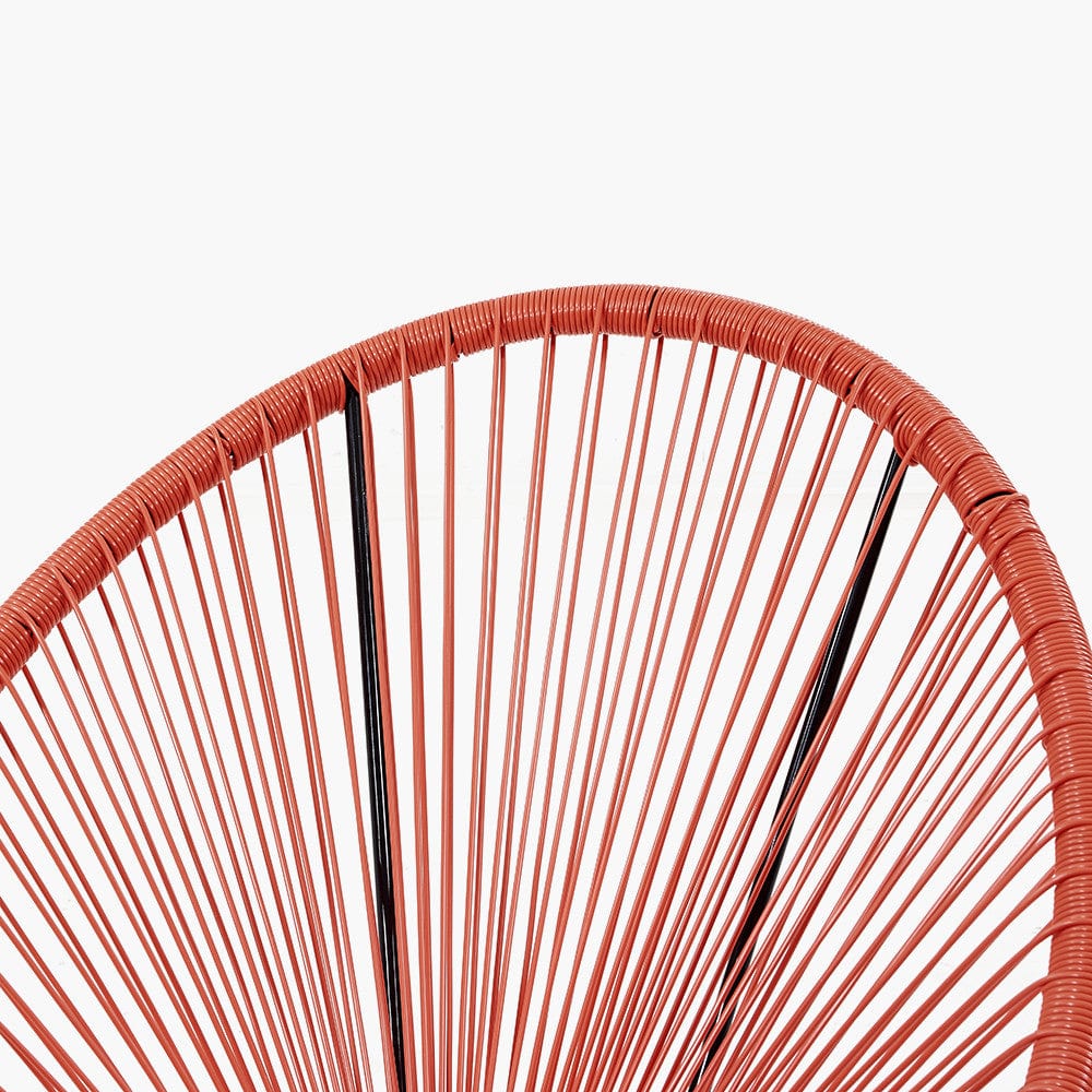 Rio Red Outdoor Seating Set.