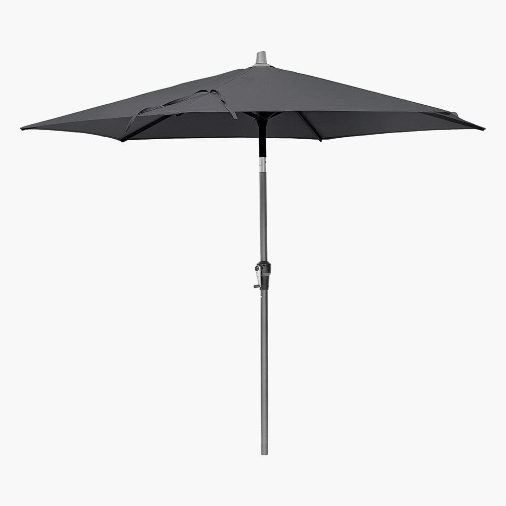 Riva 2.5m Round Anthracite Parasol.