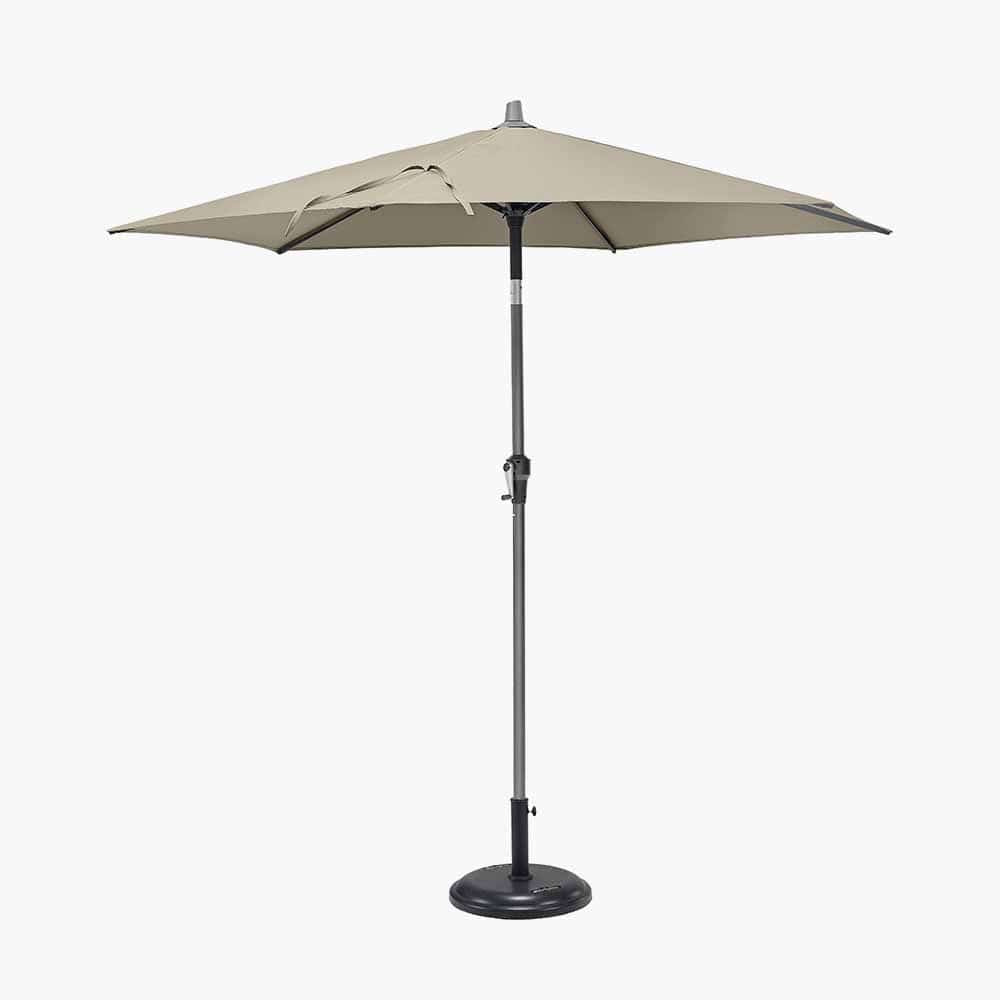 Pacific Lifestyle Outdoors Riva 2.5m Round Champagne Parasol House of Isabella UK