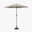 Pacific Lifestyle Outdoors Riva 2.5m Round Champagne Parasol House of Isabella UK