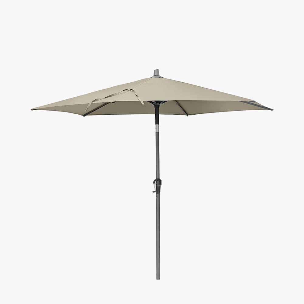 Pacific Lifestyle Outdoors Riva 2.5m Round Champagne Parasol House of Isabella UK