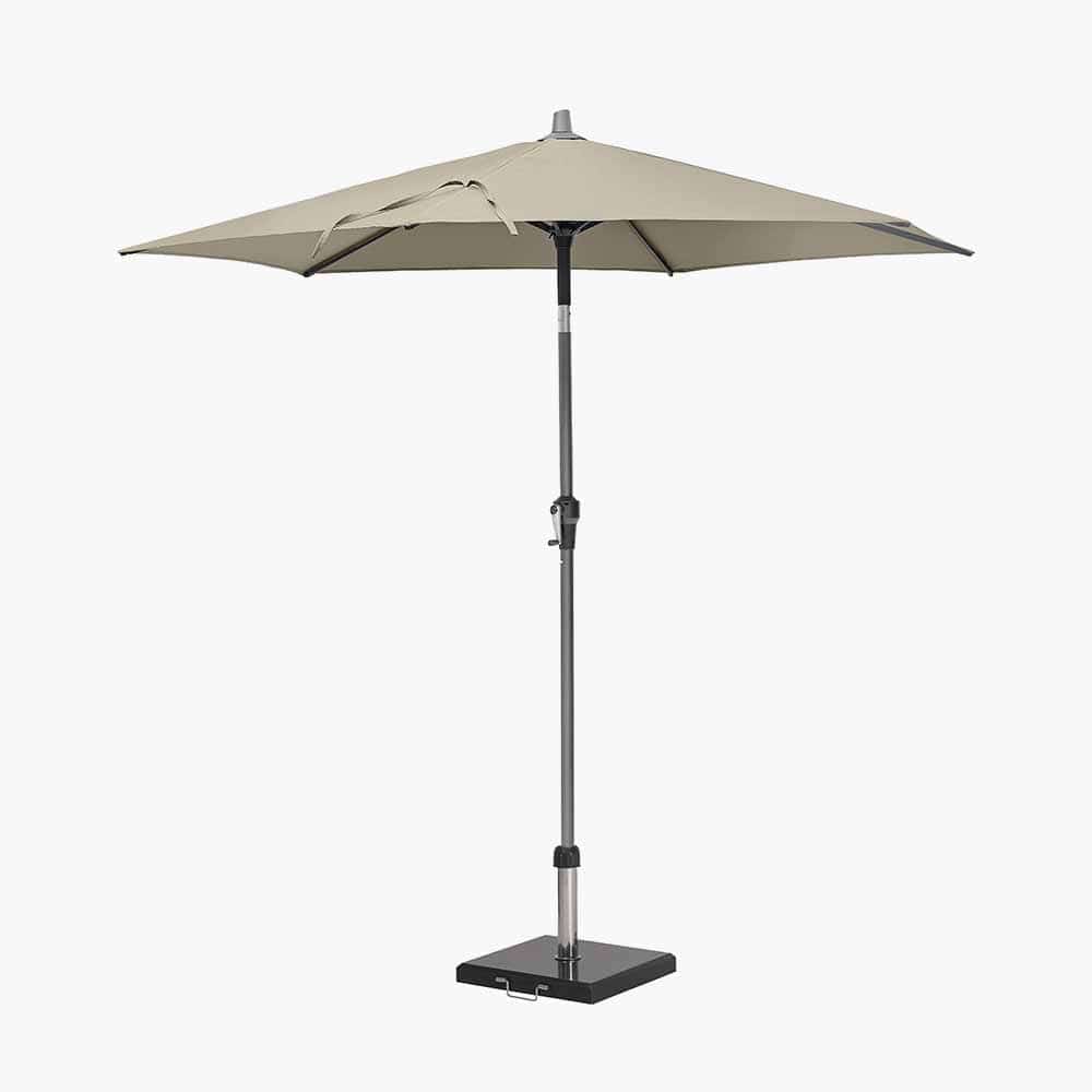 Pacific Lifestyle Outdoors Riva 2.5m Round Champagne Parasol House of Isabella UK