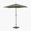Riva 2.5m Round Olive Parasol.