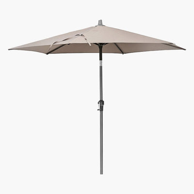 Pacific Lifestyle Outdoors Riva 2.5m Round Taupe Parasol House of Isabella UK