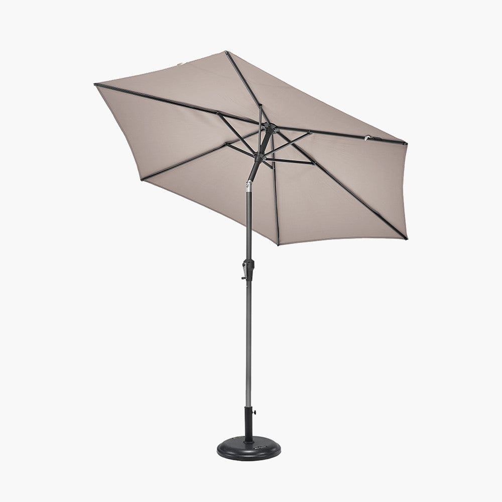 Riva 2.5m Round Taupe Parasol.