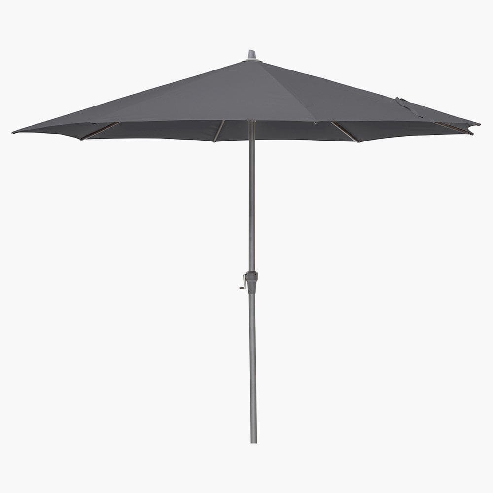 Riva 3.5m Round Anthracite Parasol.