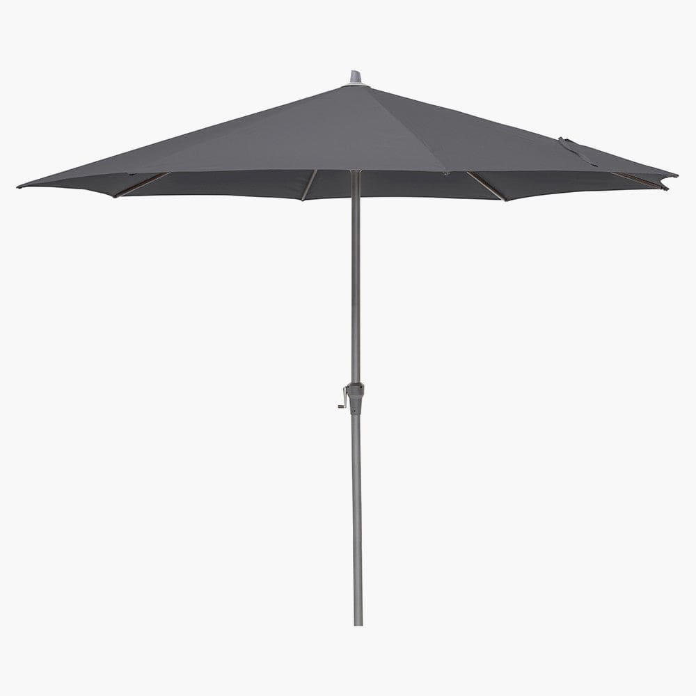 Pacific Lifestyle Outdoors Riva 3.5m Round Anthracite Parasol House of Isabella UK