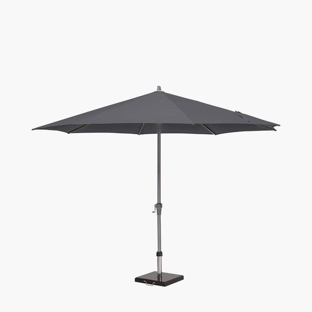 Riva 3.5m Round Anthracite Parasol.