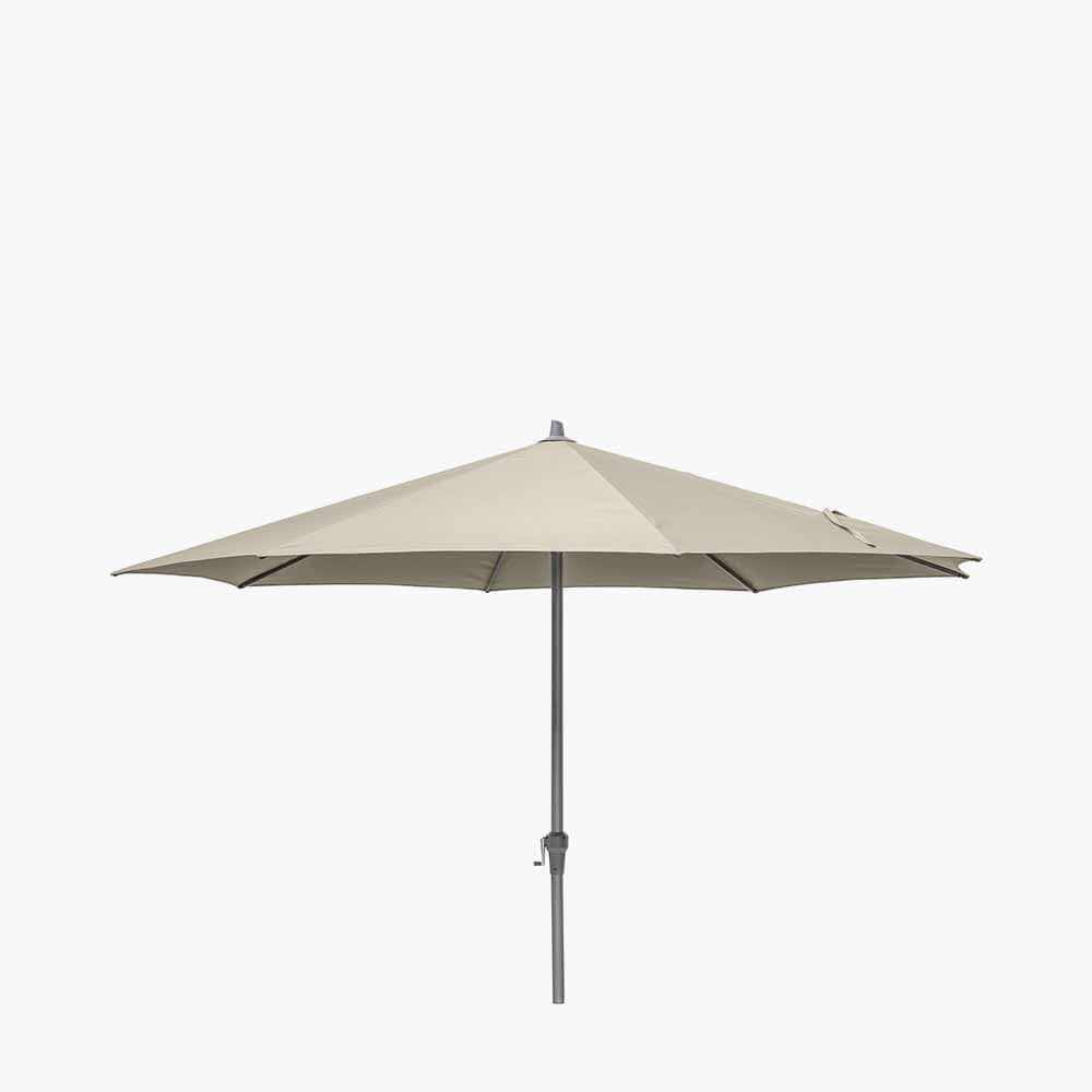 Riva 3.5m Round Champagne Parasol.
