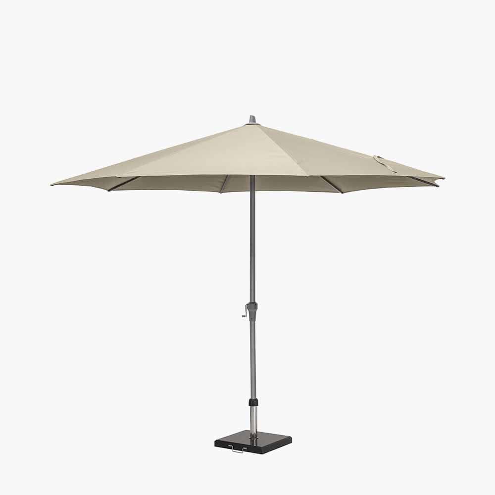 Riva 3.5m Round Champagne Parasol.