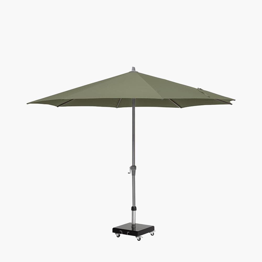 Pacific Lifestyle Outdoors Riva 3.5m Round Olive Parasol House of Isabella UK