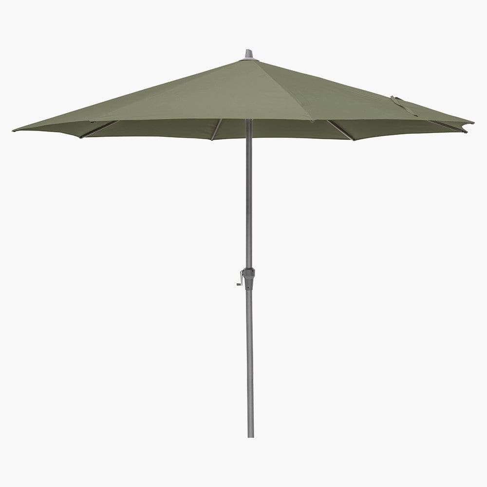 Riva 3.5m Round Olive Parasol.