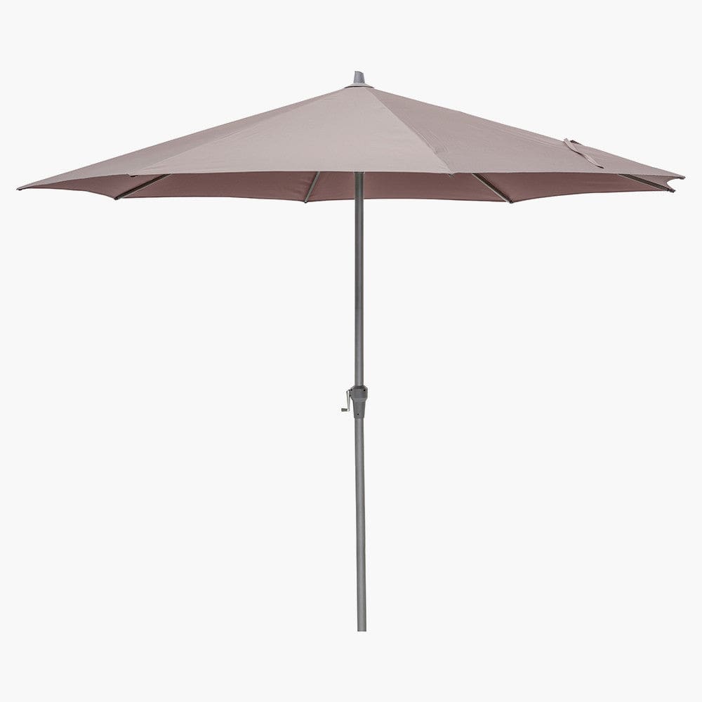 Riva 3.5m Round Taupe Parasol.