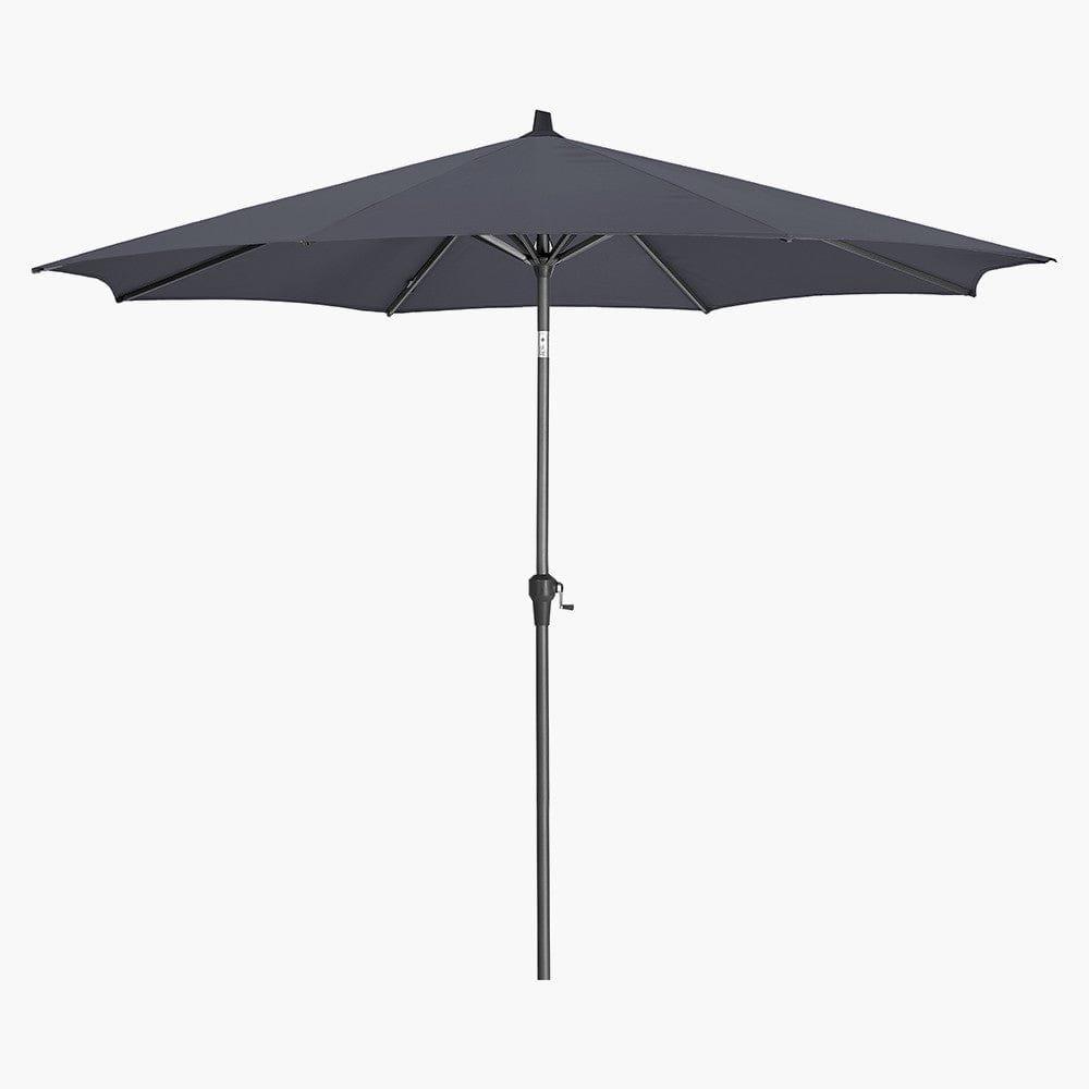 Riva 3m Round Anthracite Parasol.