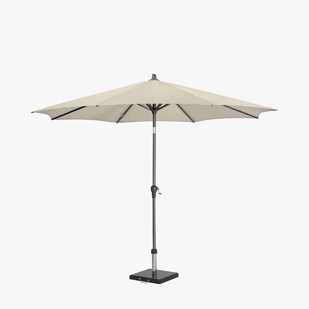 Riva 3m Round Champagne Parasol.