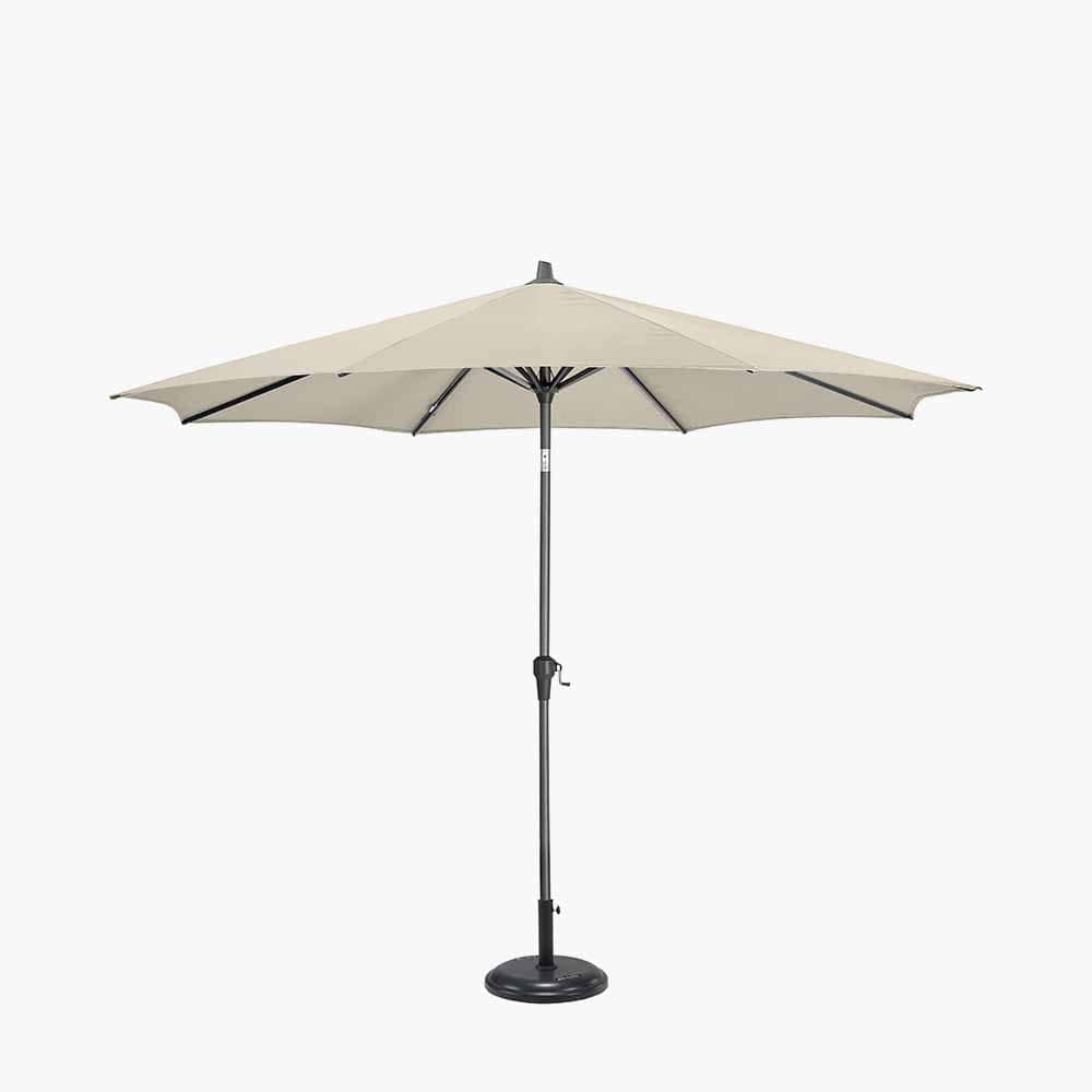 Riva 3m Round Champagne Parasol.