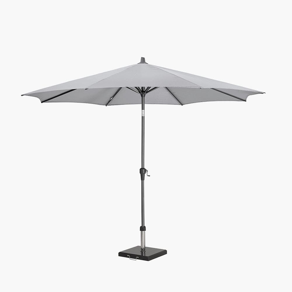 Riva 3m Round Luna Grey Parasol.