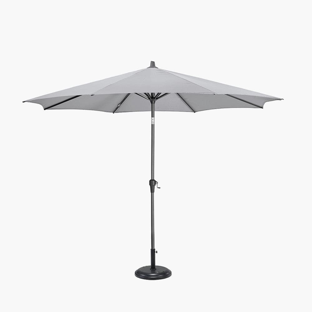 Riva 3m Round Luna Grey Parasol.