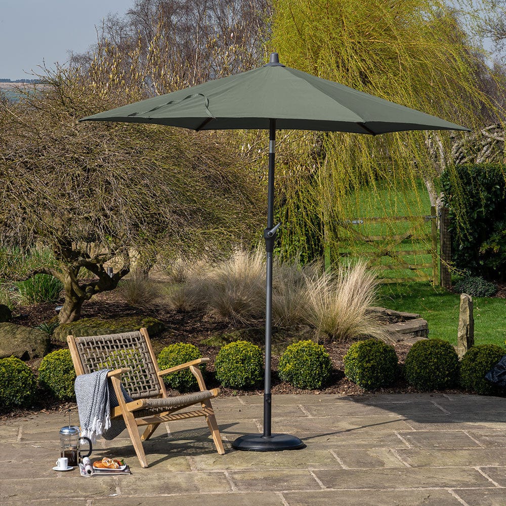 Riva 3m Round Olive Parasol.