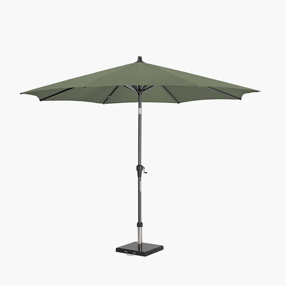 Pacific Lifestyle Outdoors Riva 3m Round Olive Parasol House of Isabella UK