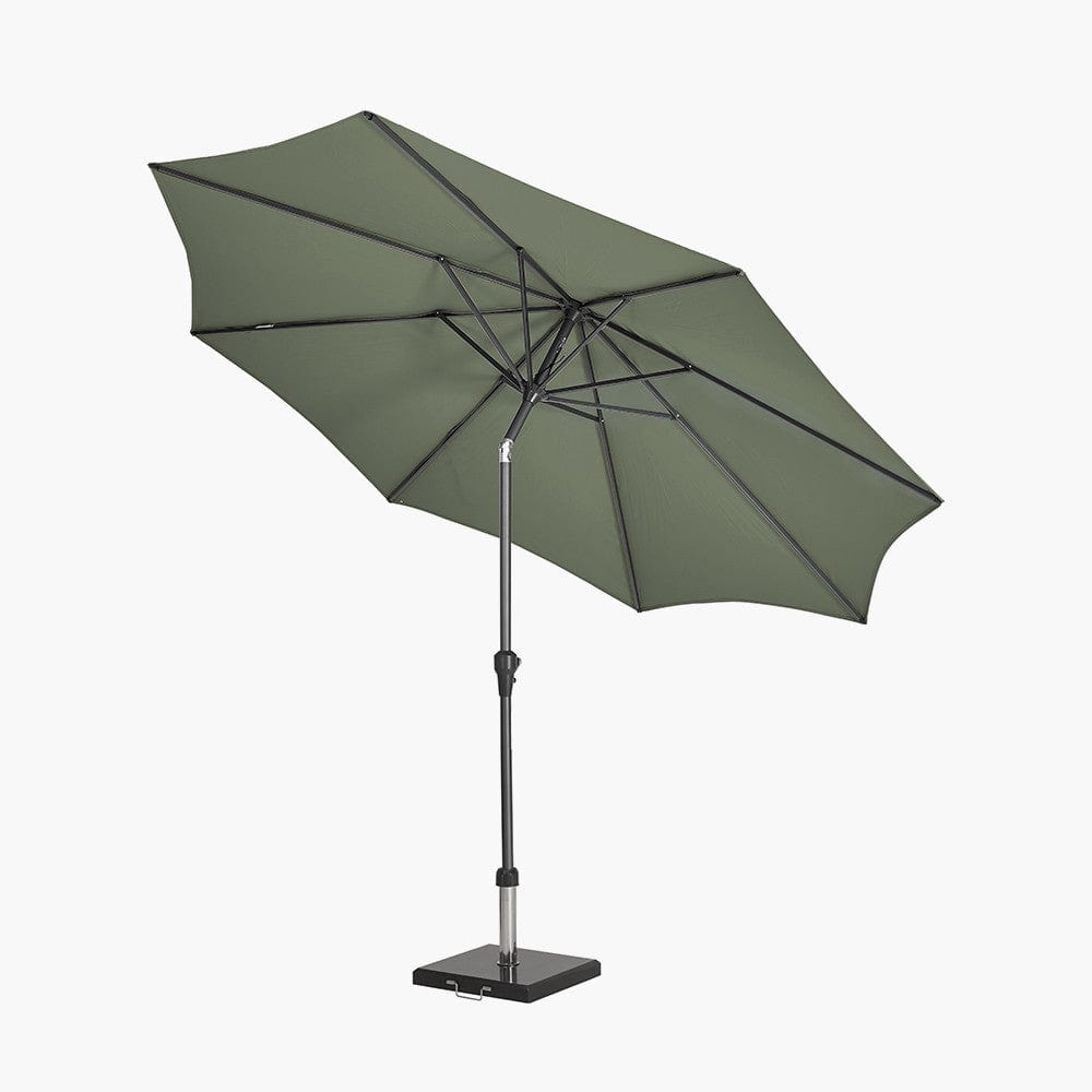 Riva 3m Round Olive Parasol.