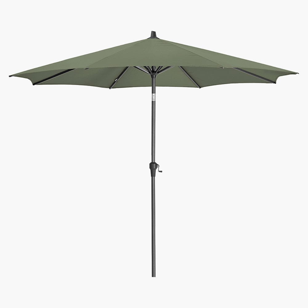 Pacific Lifestyle Outdoors Riva 3m Round Olive Parasol House of Isabella UK