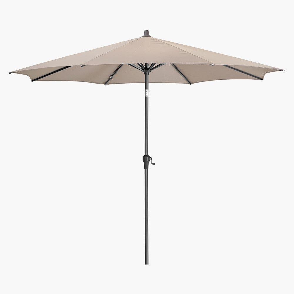 Riva 3m Round Taupe Parasol.