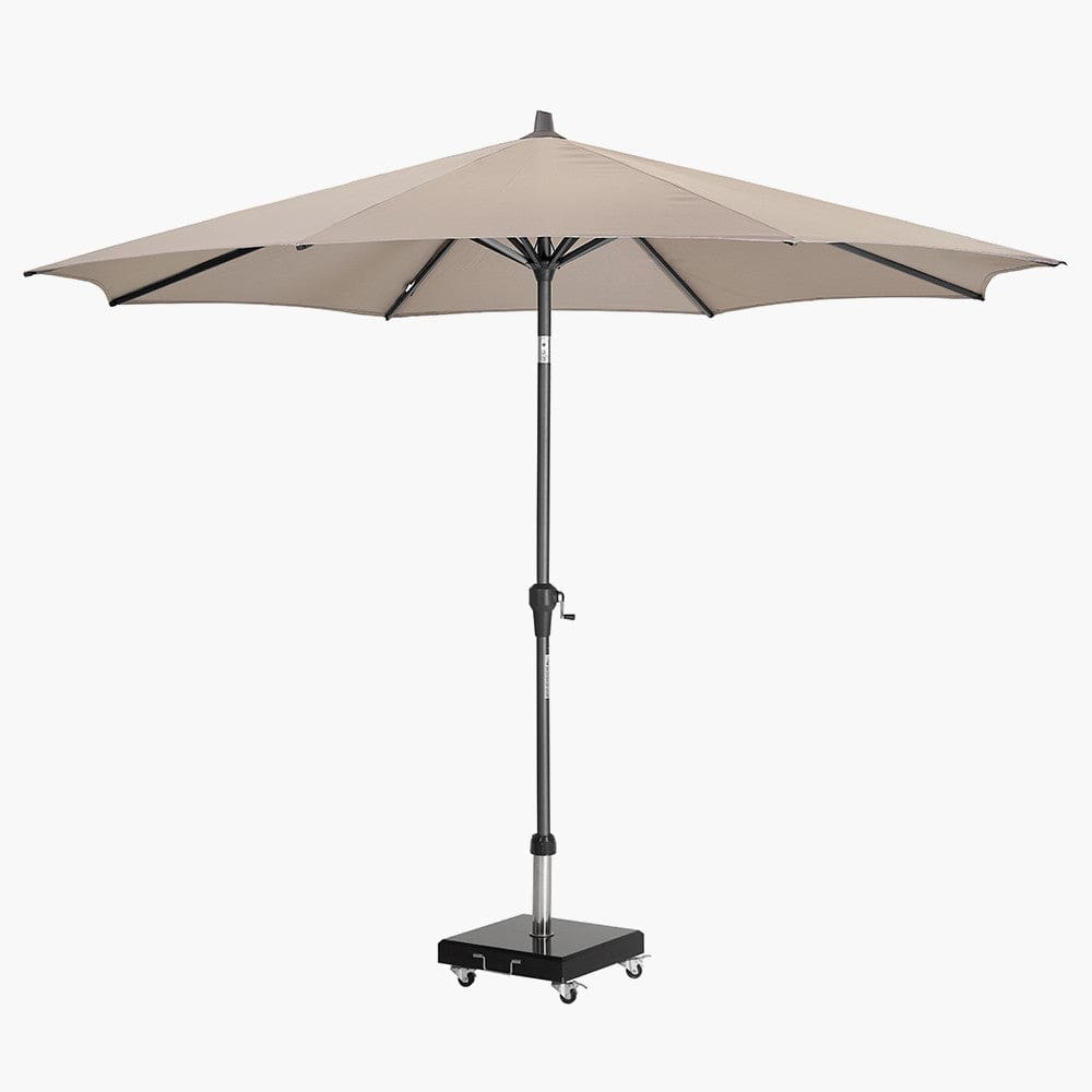 Riva 3m Round Taupe Parasol.