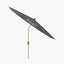 Riva Teak 3m Round Anthracite Parasol.