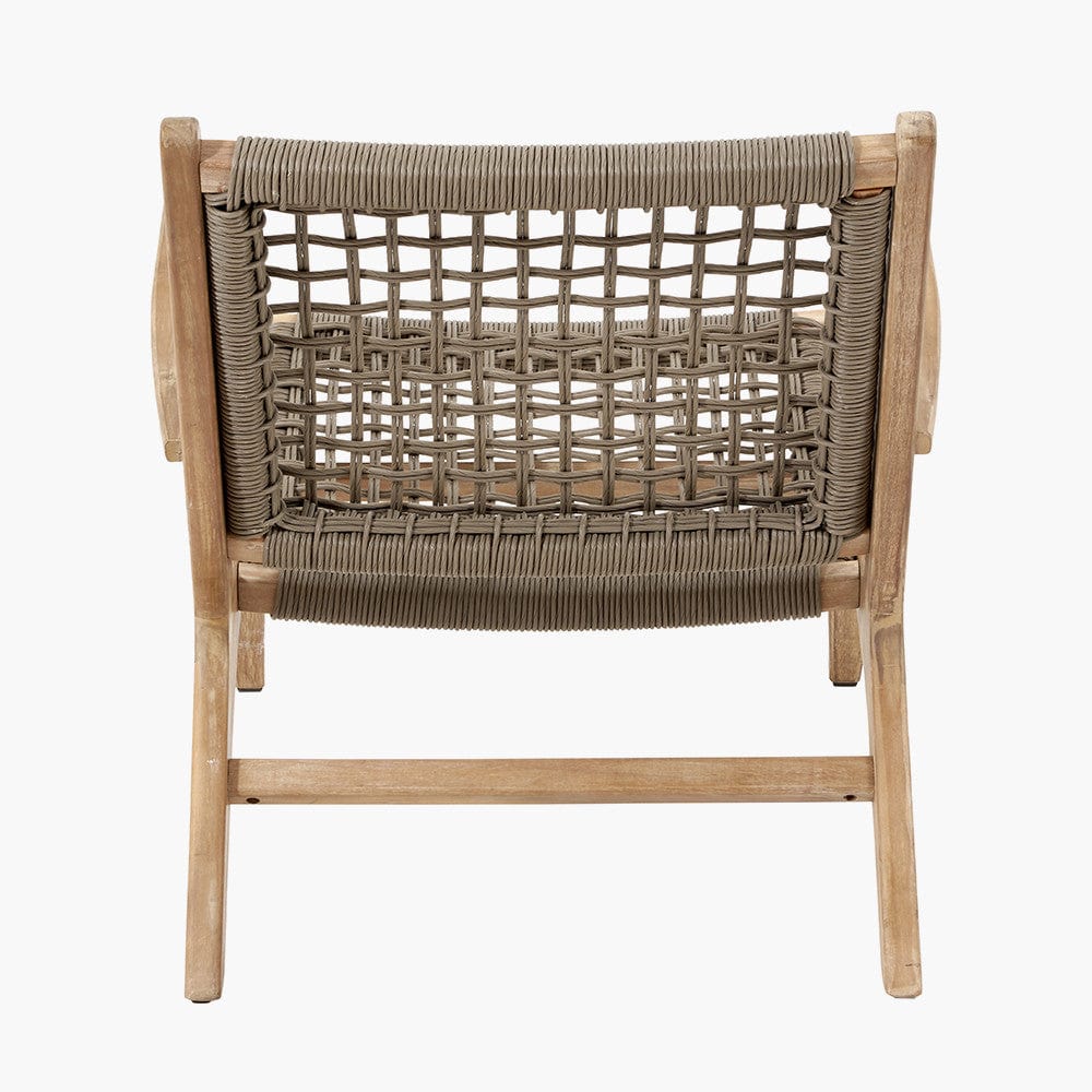 Sesto Outdoor Chair and Hocker Set.