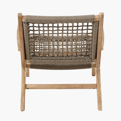 Pacific Lifestyle Outdoors Sesto Outdoor Chair and Hocker Set House of Isabella UK