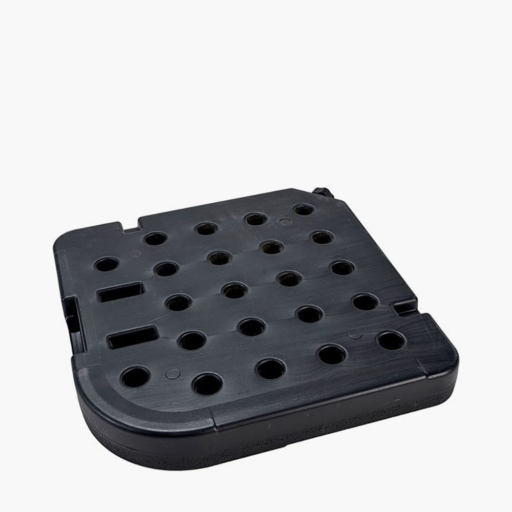 Set of 4 Plastic Parasol Cross Base Containers.