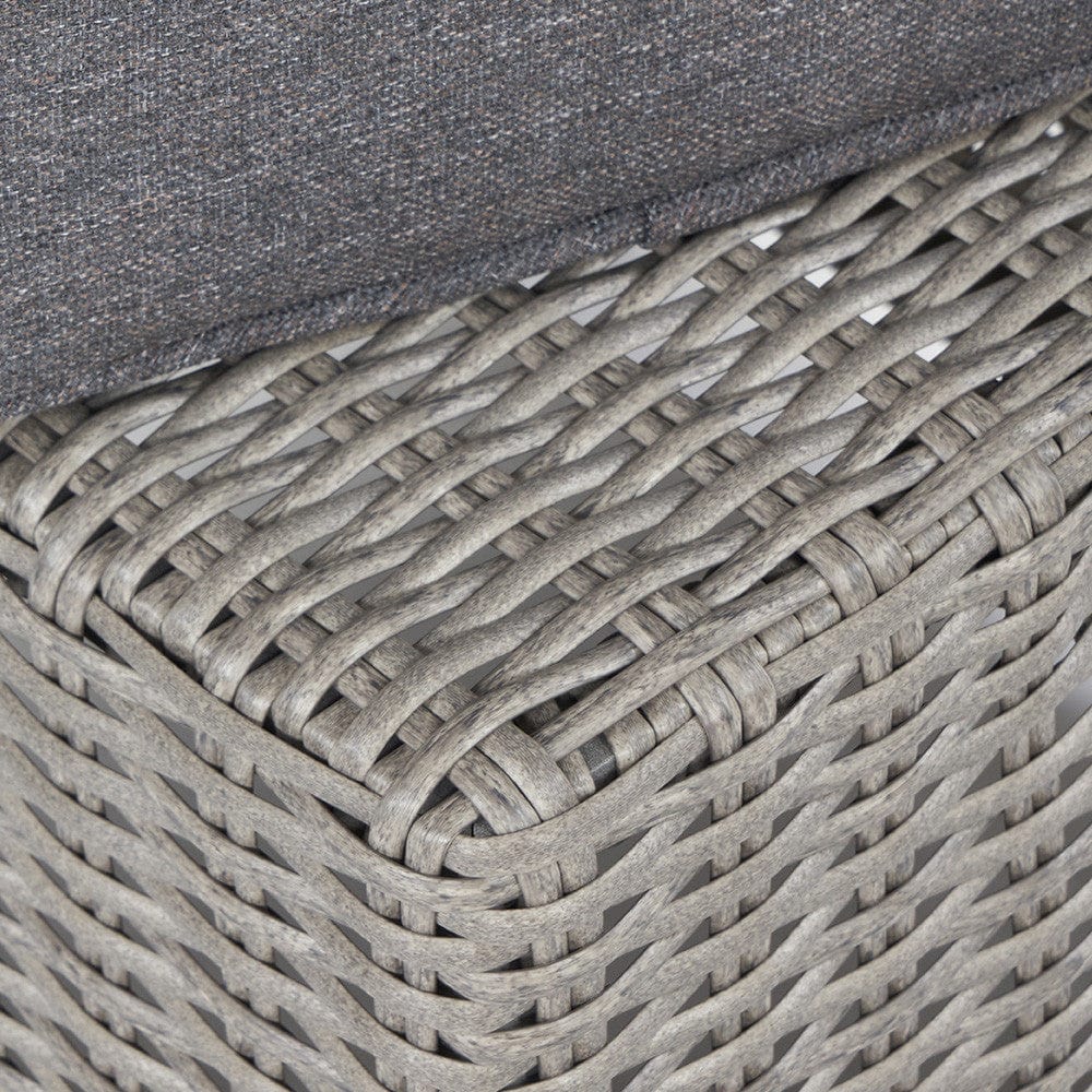 Slate Grey Barbados 2 Seater Lounge Set with Ceramic Top.