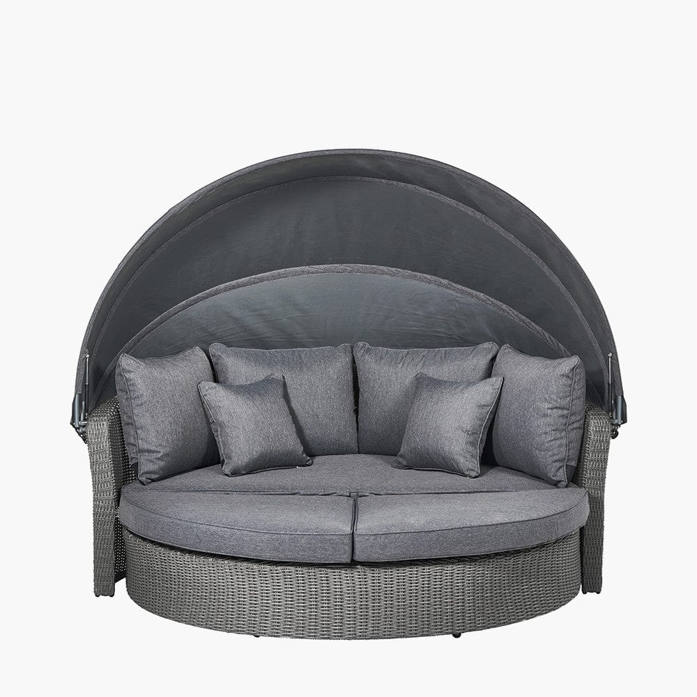 Pacific Lifestyle Outdoors Slate Grey Bermuda Day Bed House of Isabella UK