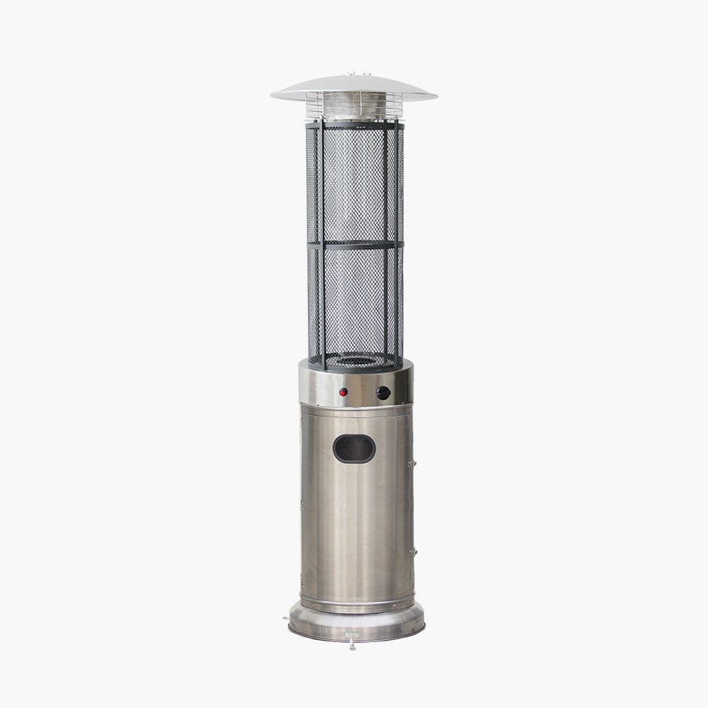 Stainless Steel Cylinder Patio Heater.