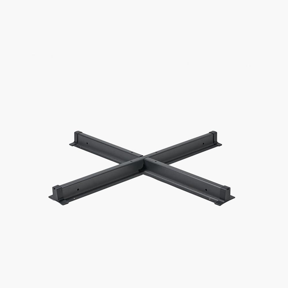 Steel Parasol Cross Base.